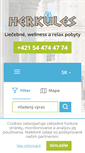 Mobile Screenshot of herkules.sk