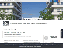Tablet Screenshot of herkules.com
