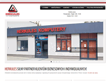 Tablet Screenshot of herkules.com.pl